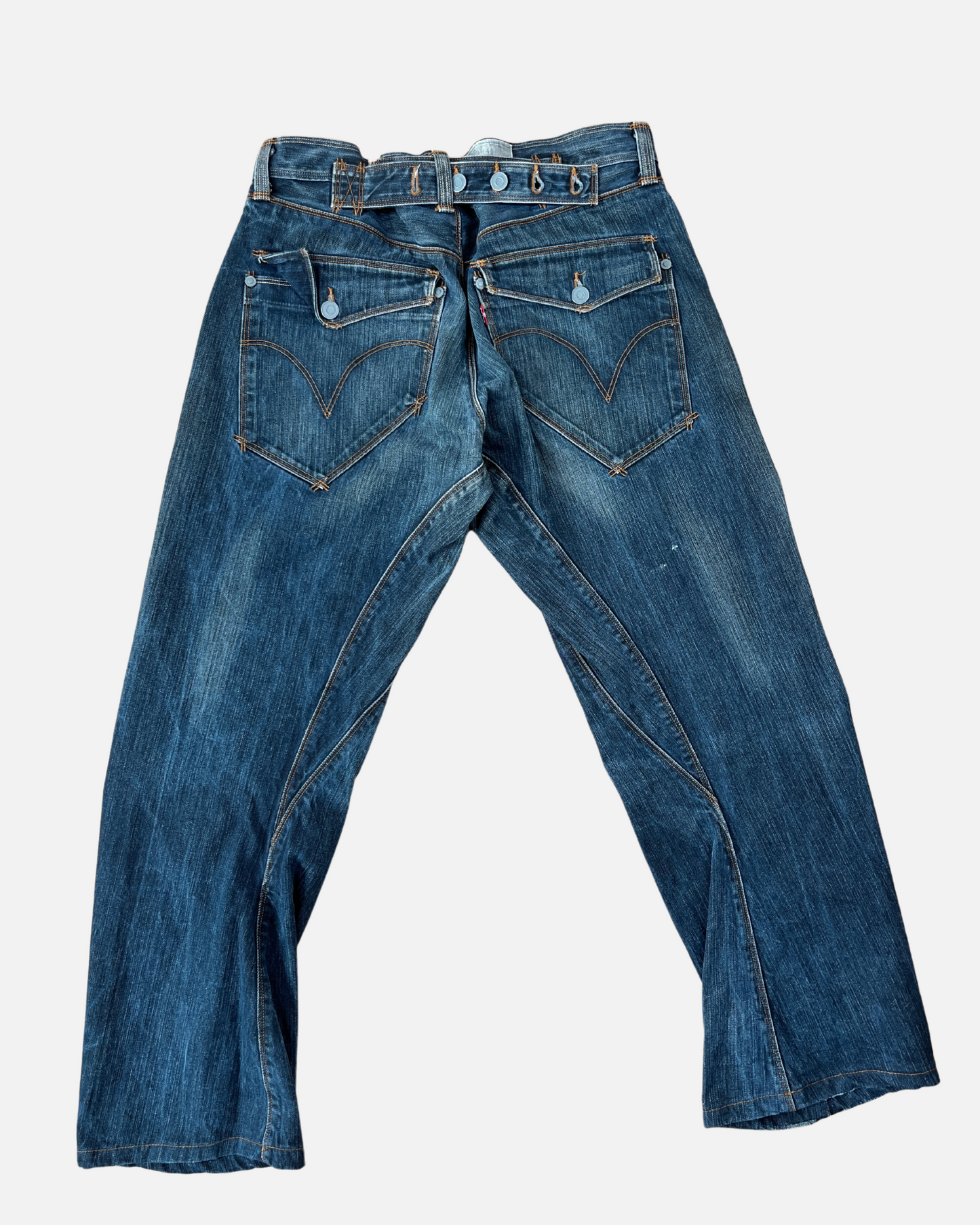 rare Levi's Engineered buckle jeans ☆ size 34x34