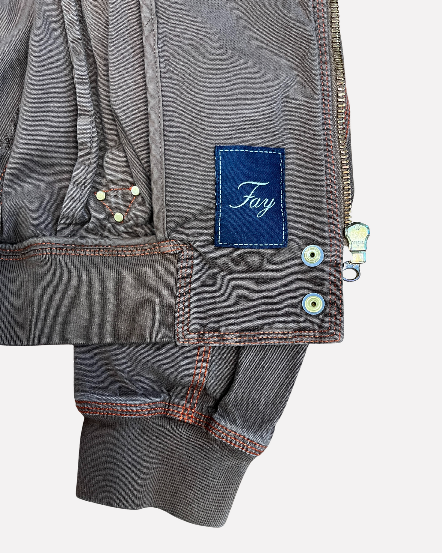 Fay 2000's fireman jacket with flower details ☆ size S
