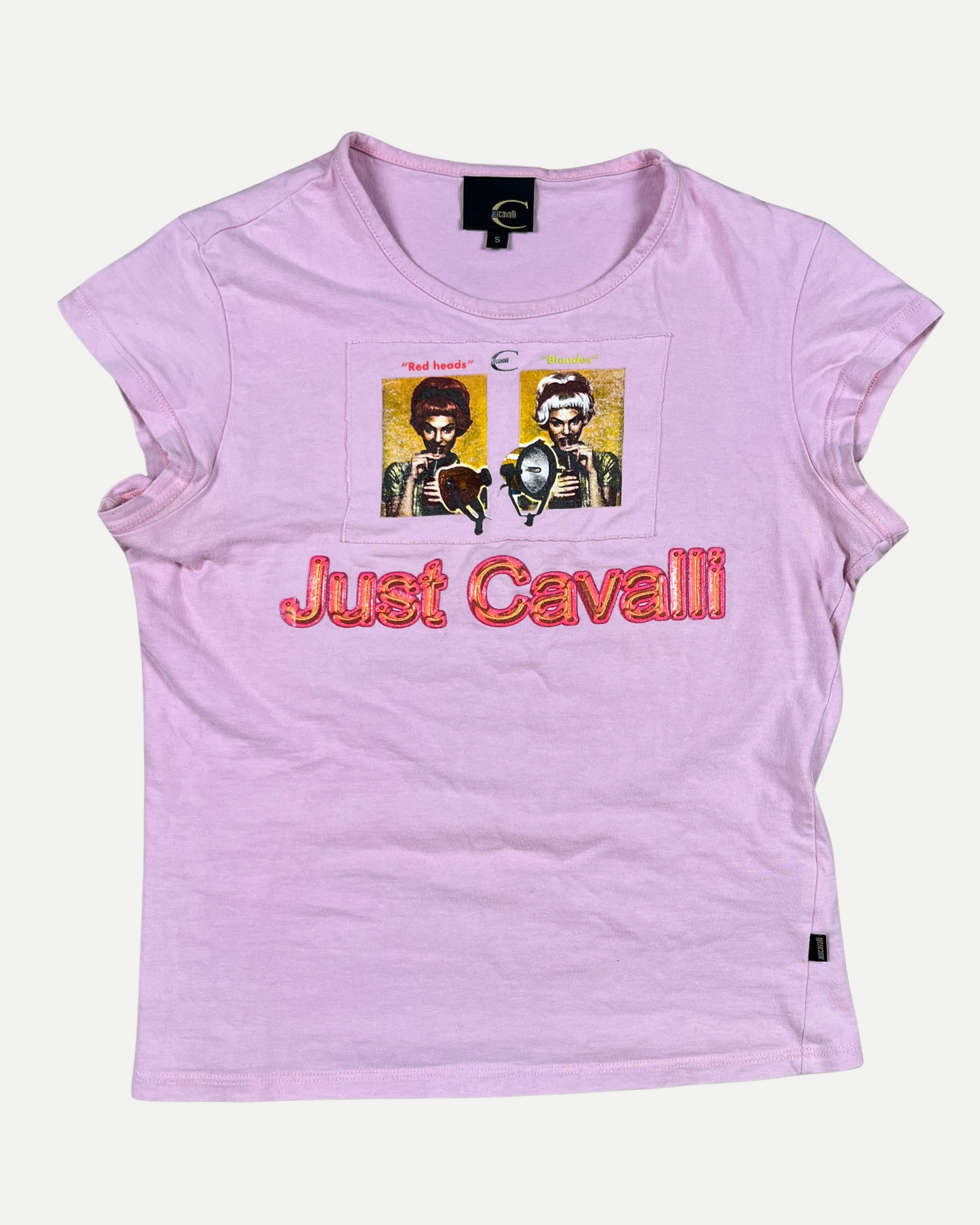 Just Cavalli graphic baby tee ☆ size S
