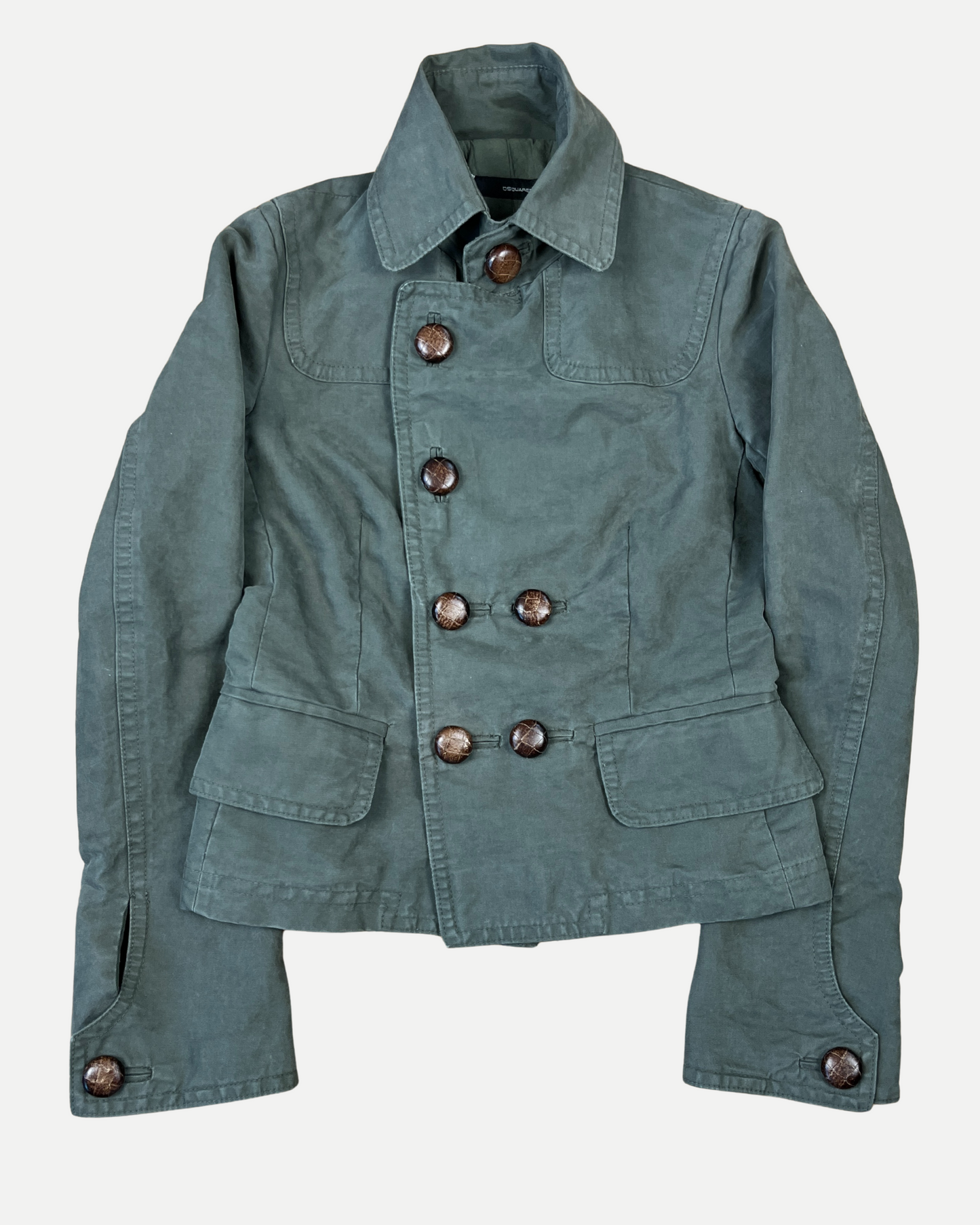 Dsquared2 fitted military jacket ☆ size S