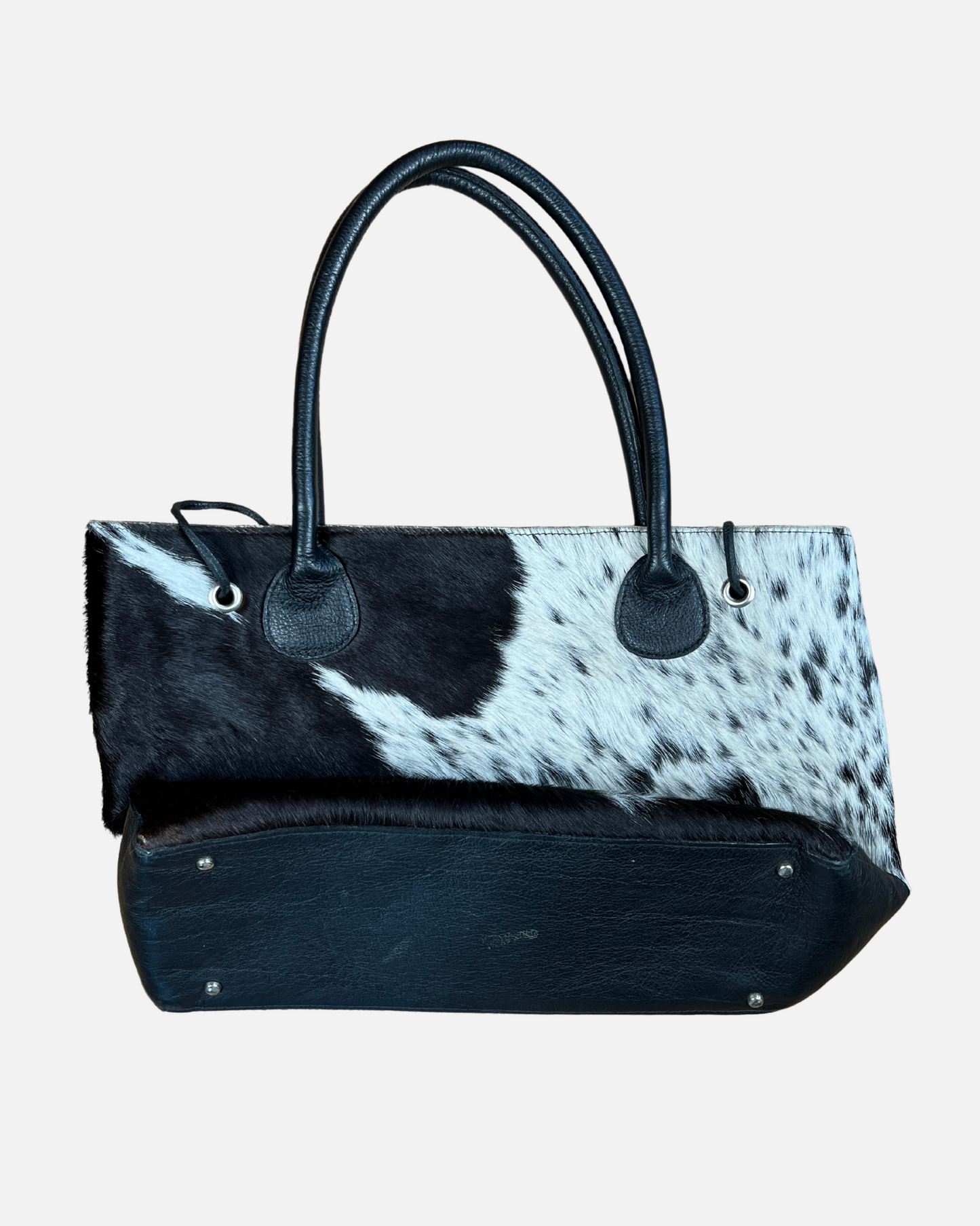 Handmade cowhide shoulder bag 100% cow leather