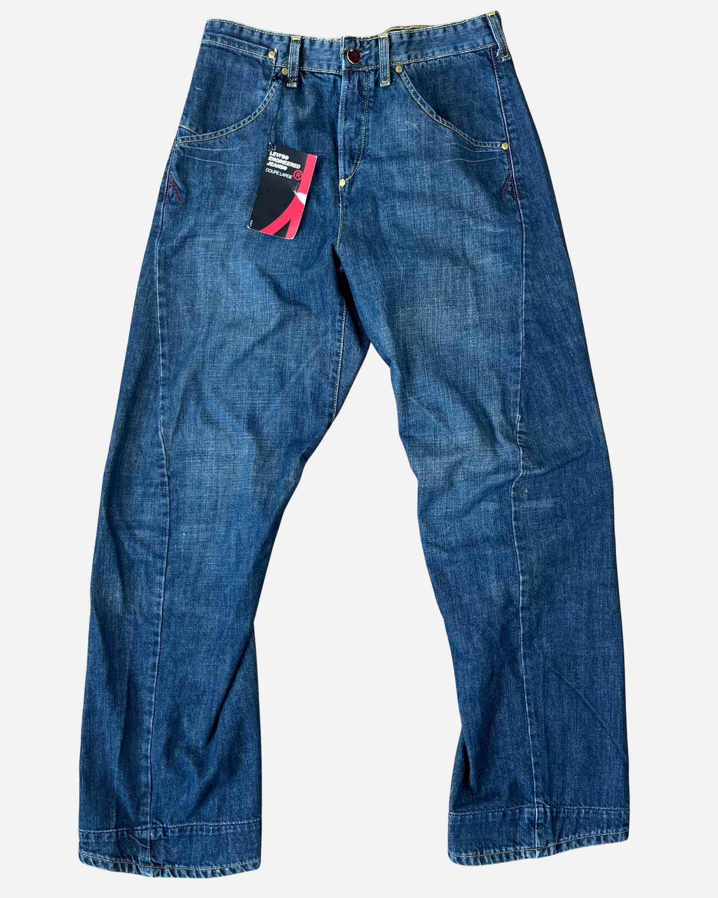 rare Levi's Engineered buckle jeans ☆size 32 x 34