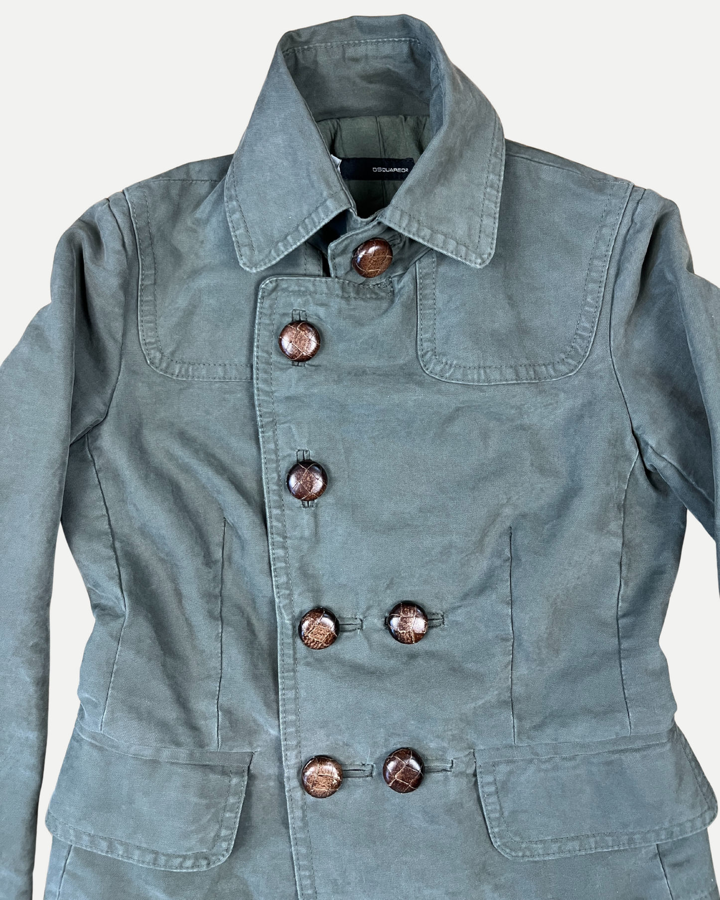 Dsquared2 fitted military jacket ☆ size S