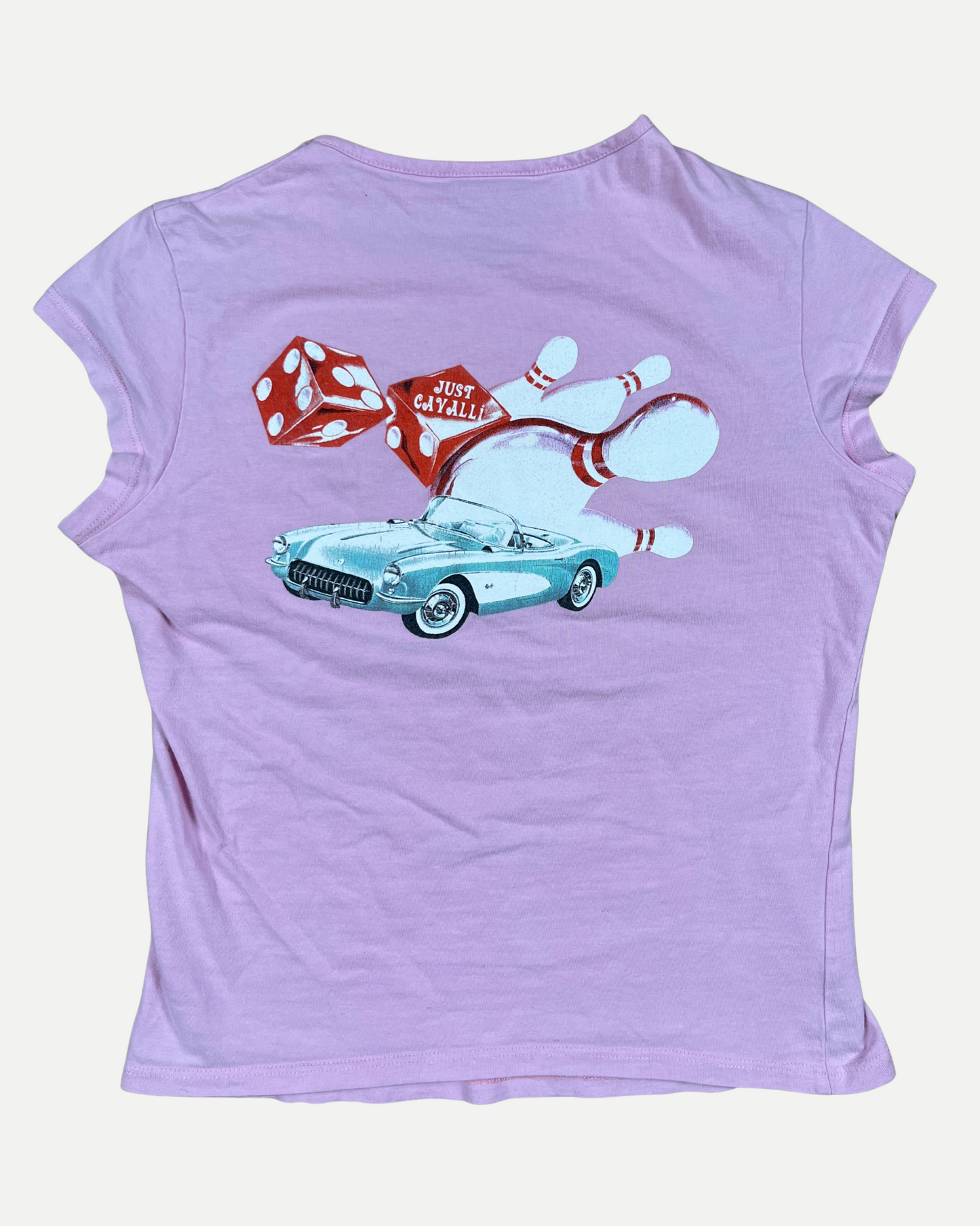 Just Cavalli graphic baby tee ☆ size S