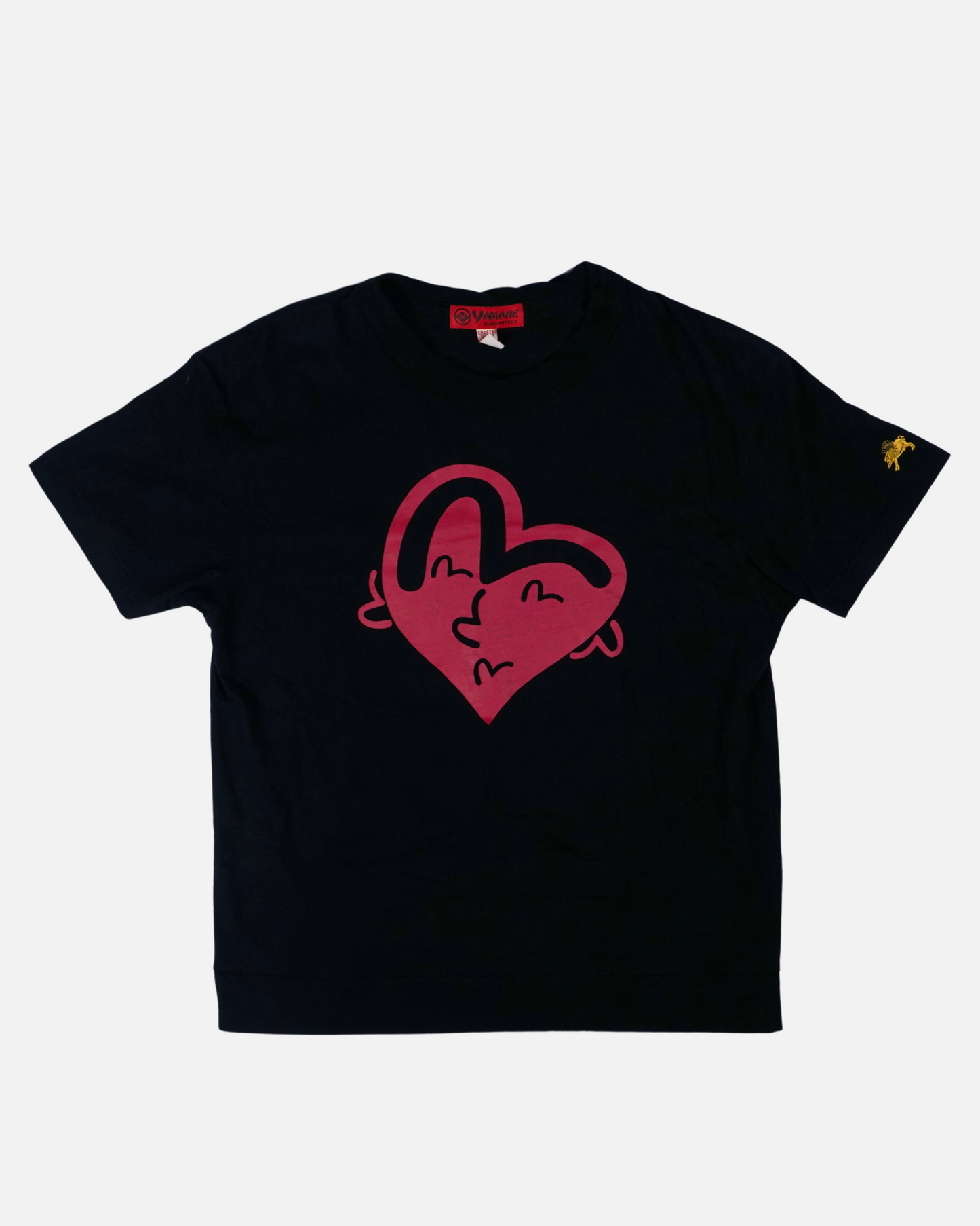 Evisu heart T-shirt ☆ size L