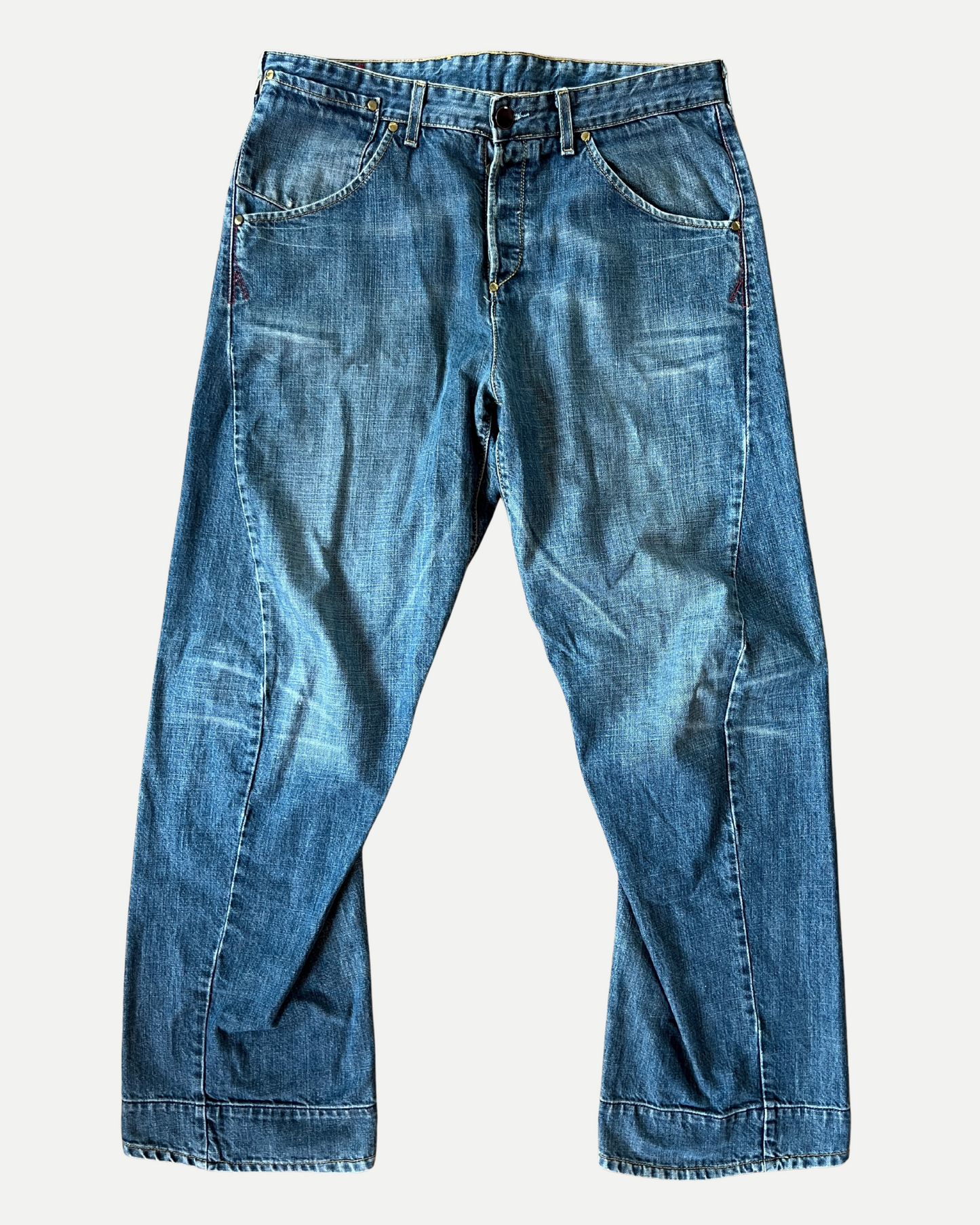 rare Levi's Engineered buckle jeans ☆size 34 x 34