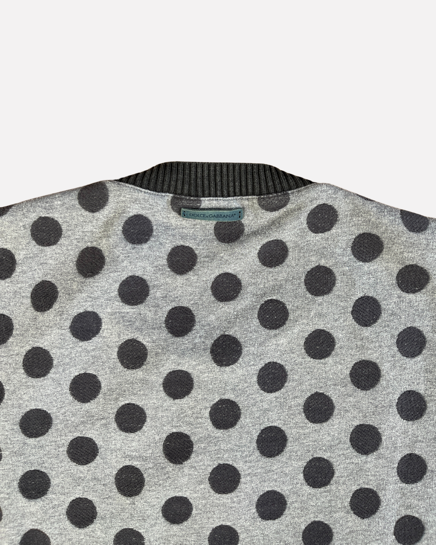 Dolce & Gabbana polkadot crewneck ☆ size L