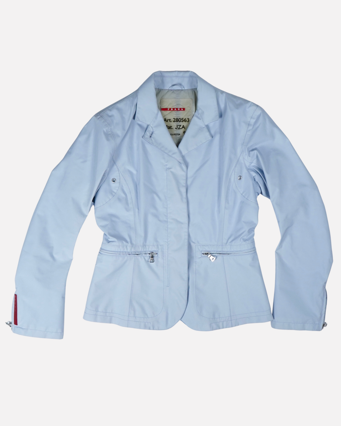 Prada sport light blue blazer jacket ☆ size S
