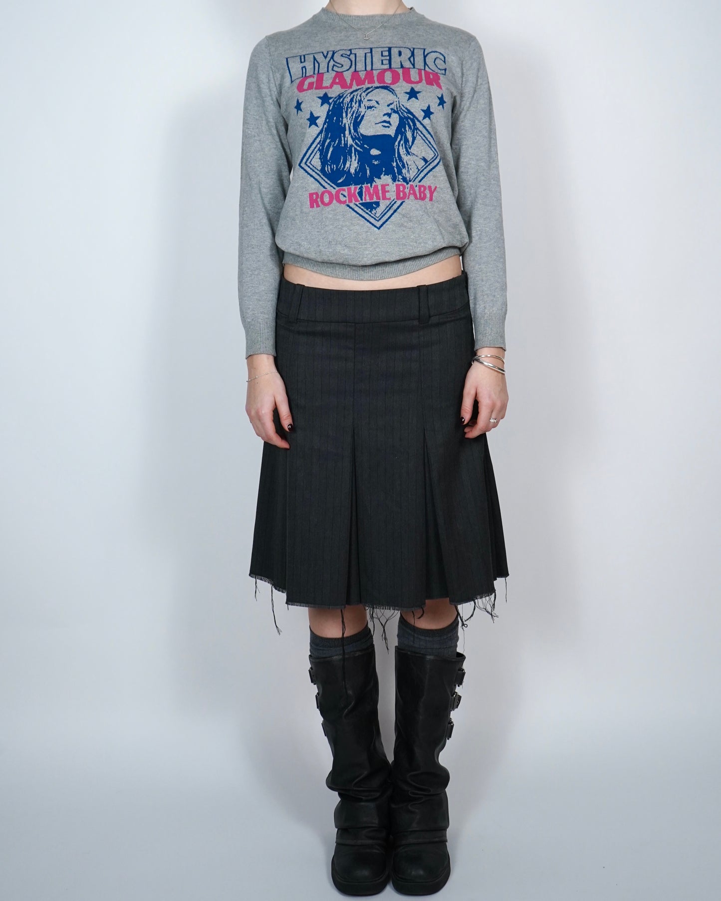 Hysteric Glamour sweater grey ☆ size S