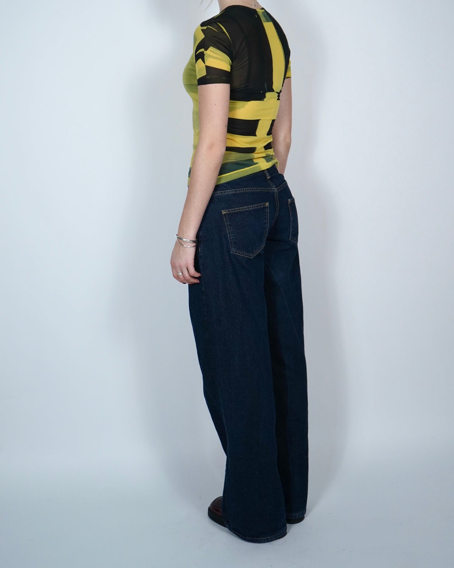 Y's by Yohji Yamamoto sheer top ☆ size S