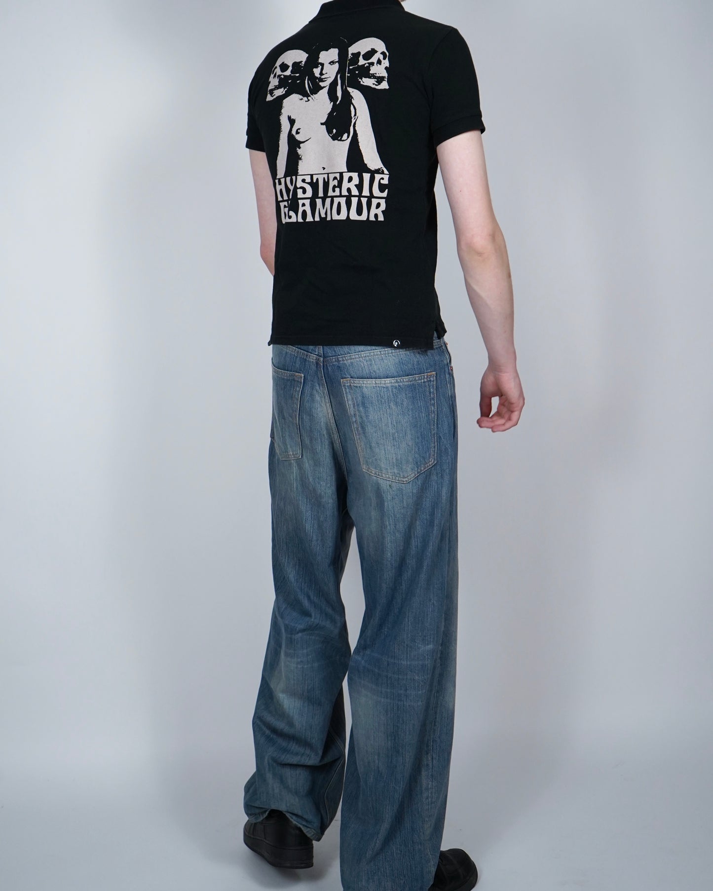 Hysteric Glamour skull polo ☆ size S