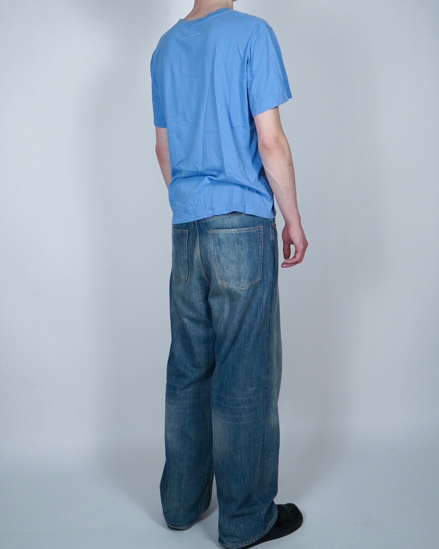 Maison Margiela MM6 T-shirt in blue ☆ size M