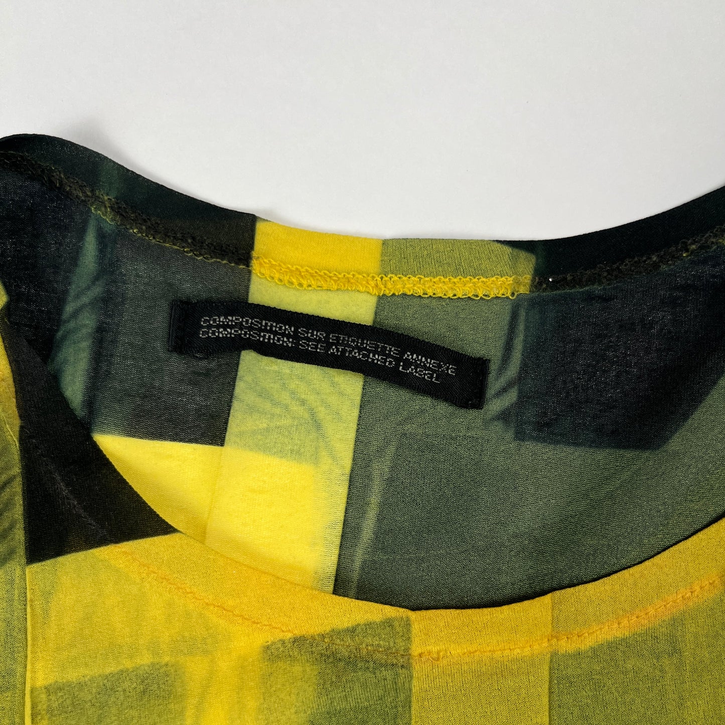 Y's by Yohji Yamamoto sheer top ☆ size S