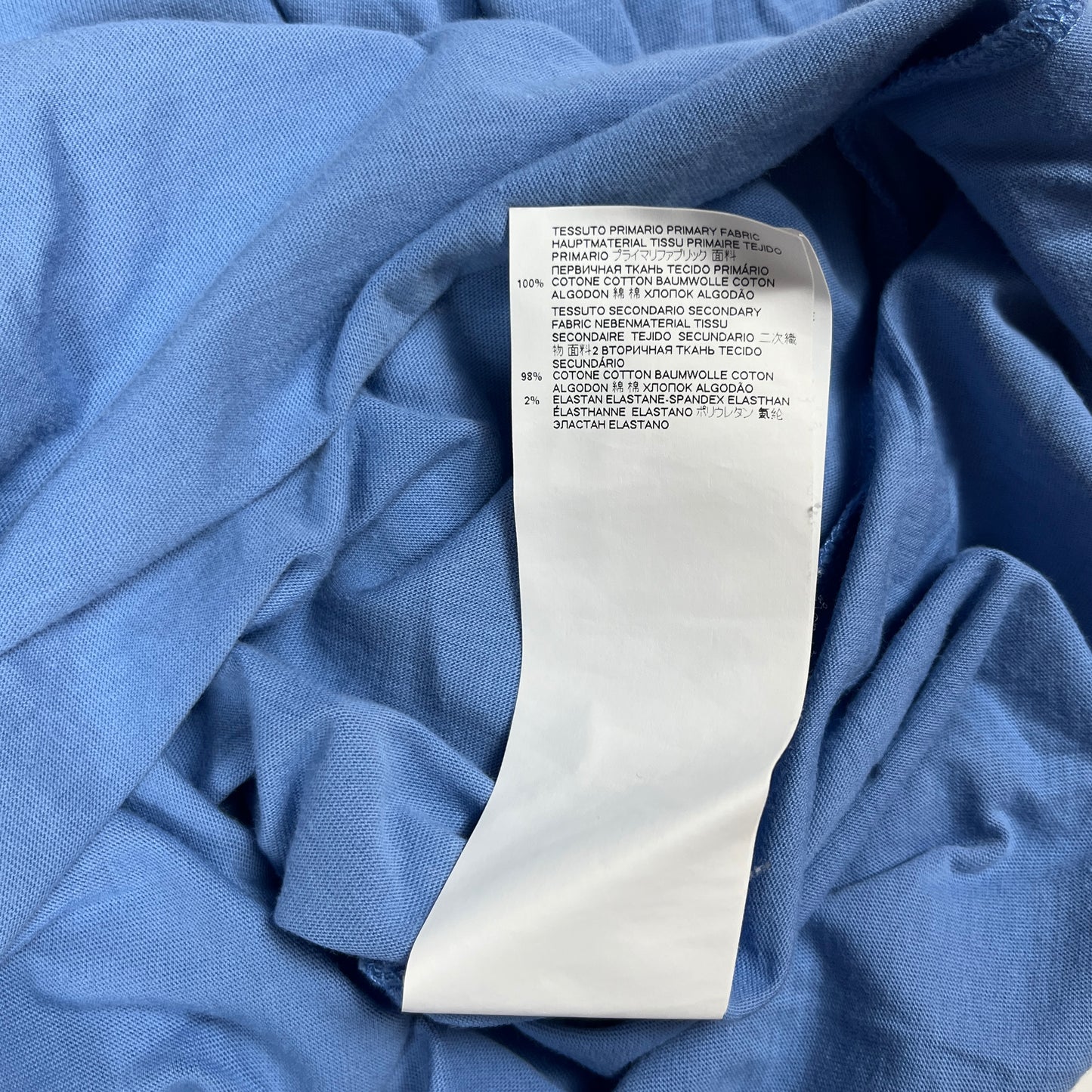 Maison Margiela MM6 T-shirt in blue ☆ size M
