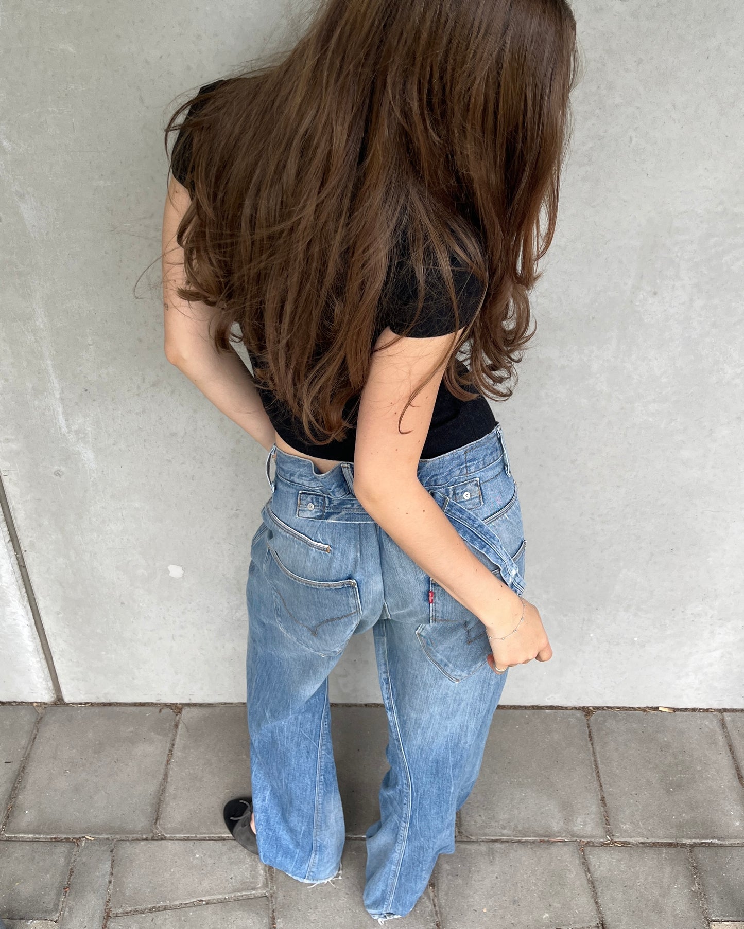 rare Levi's Engineered baggy jeans ☆size 36 x 34