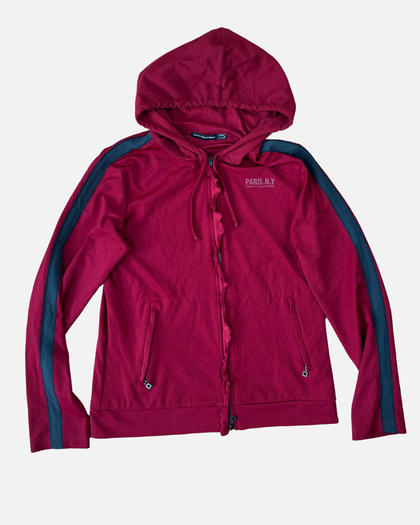 Marithé & François Girbaud zip up hoodie ☆ size M