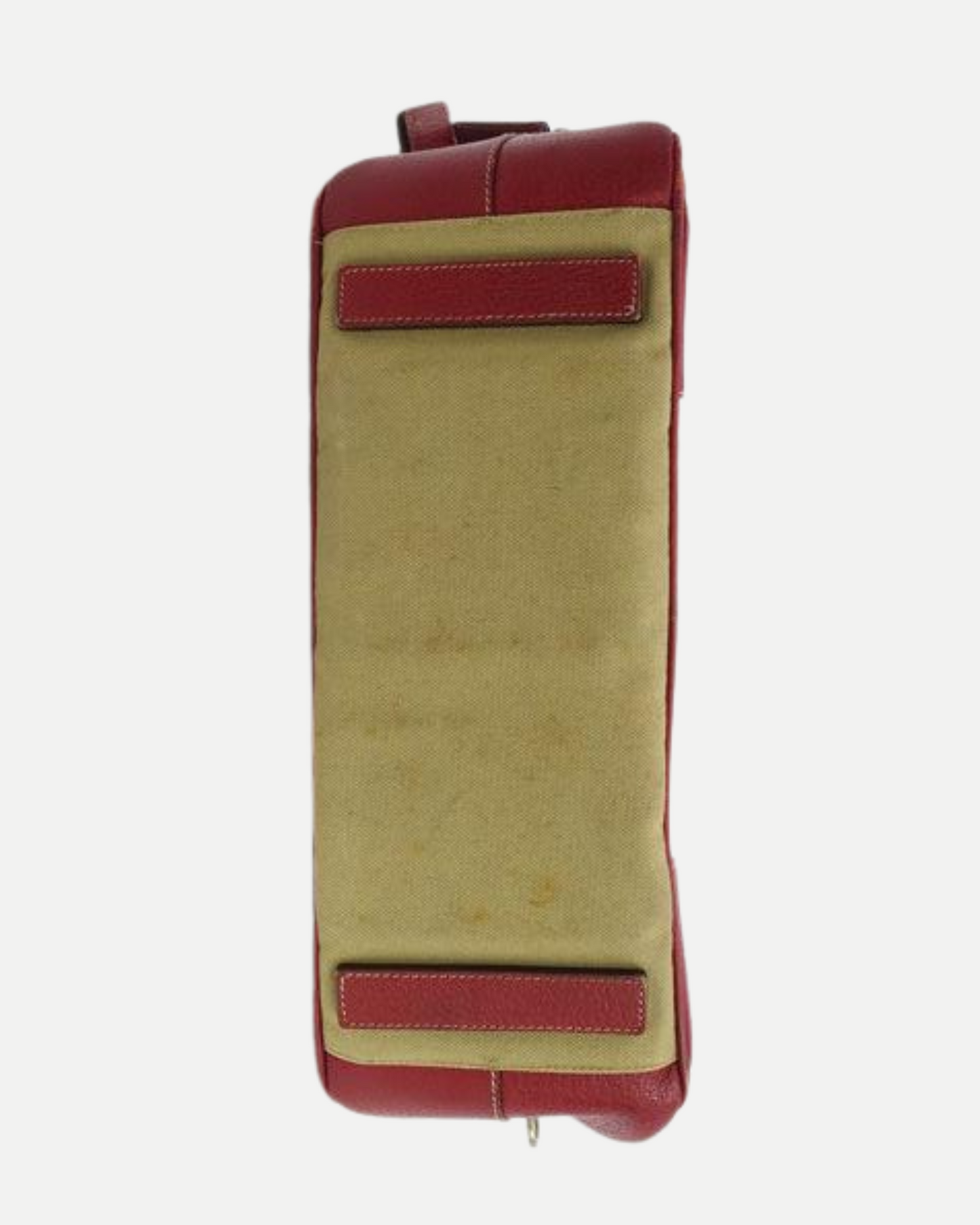 Prada Canapa Bauletto handbag beige red