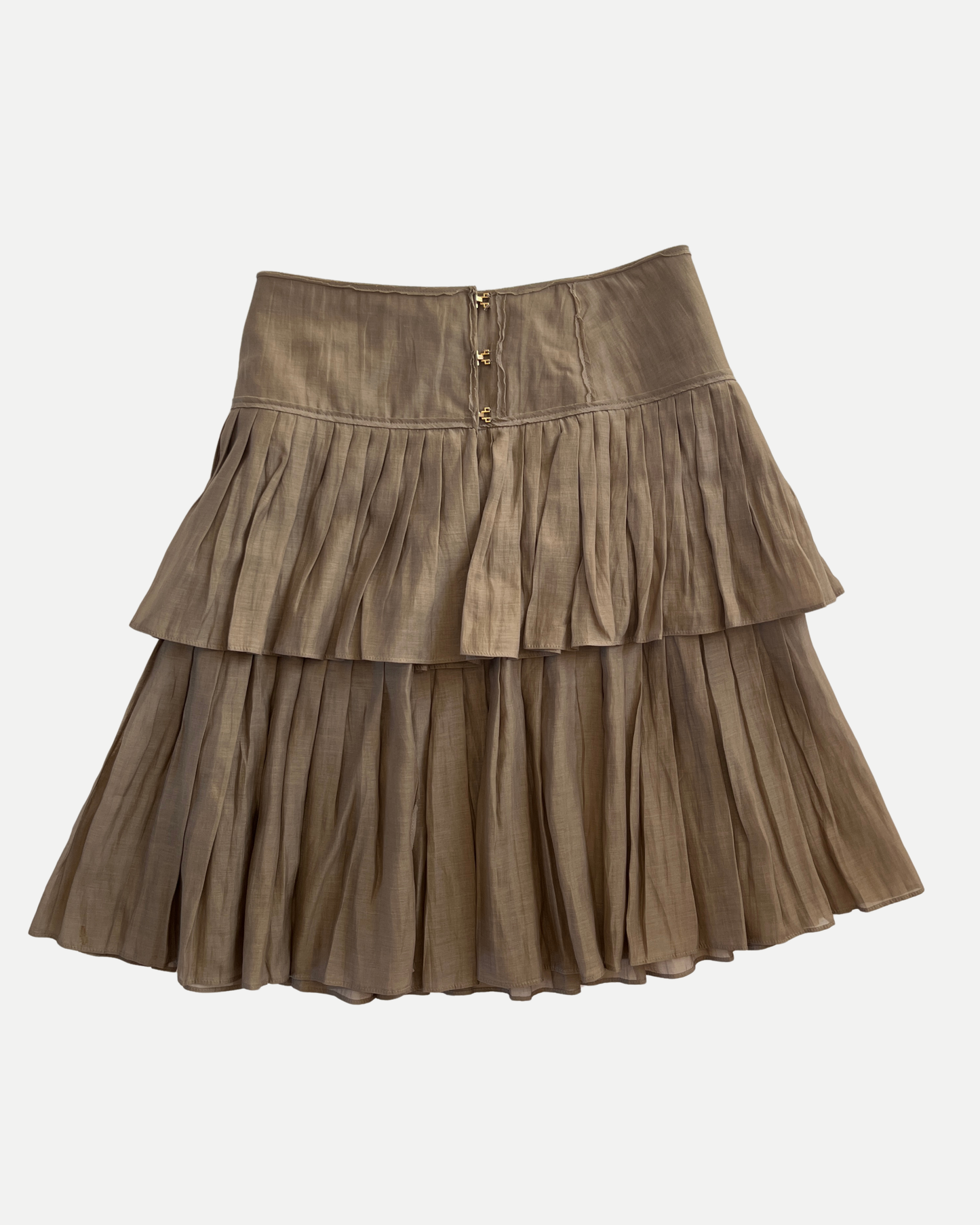 Hugo Boss silk blend top & skirt set ☆ size 38