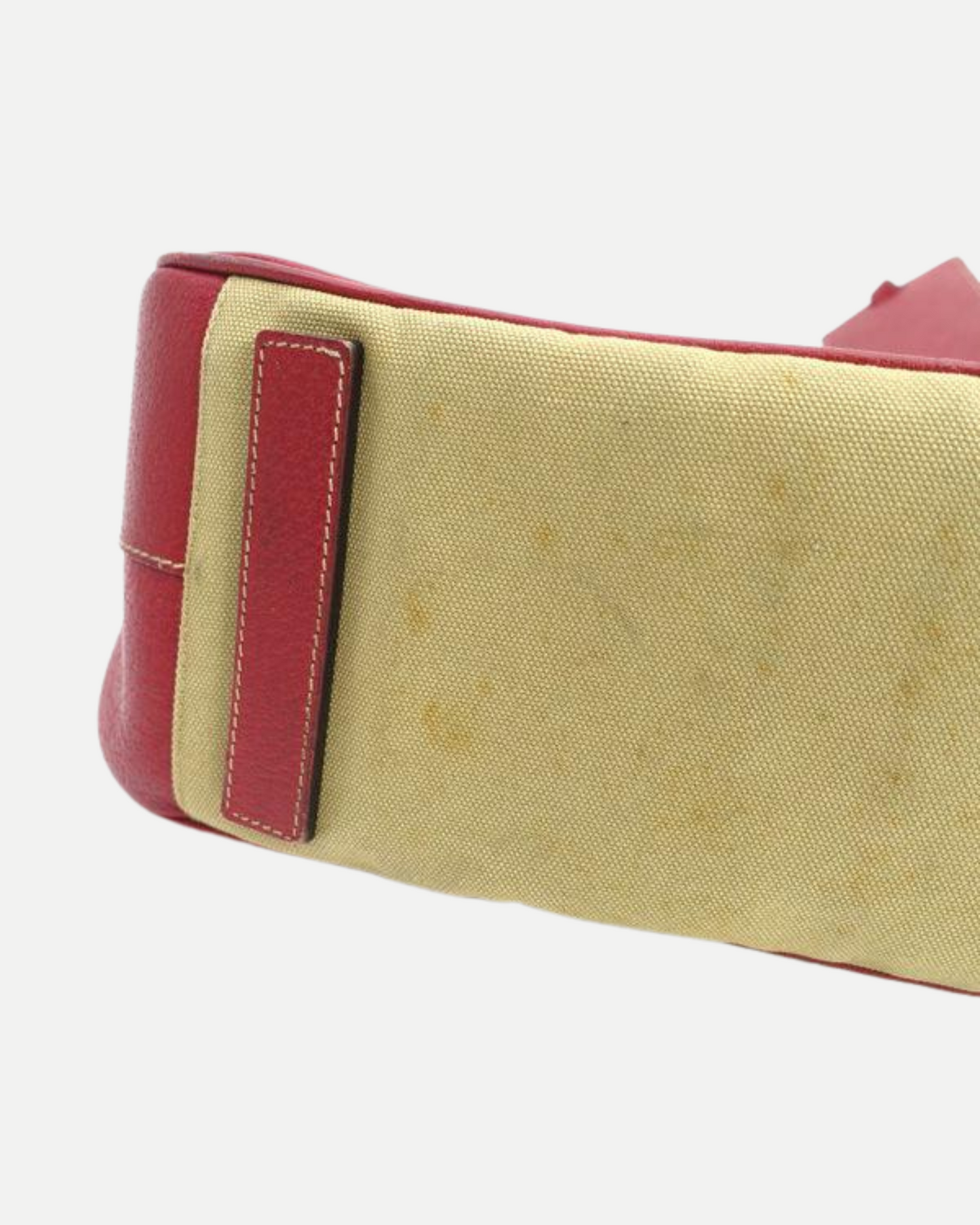 Prada Canapa Bauletto handbag beige red