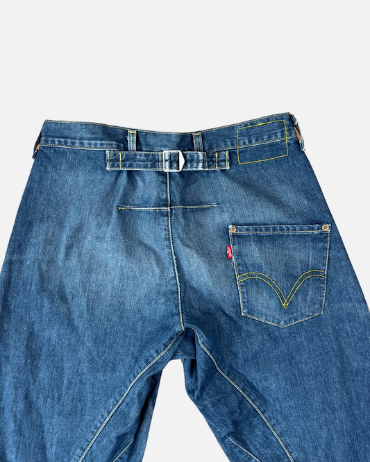 rare Levi's Engineered buckle jeans ☆size 30 x 34