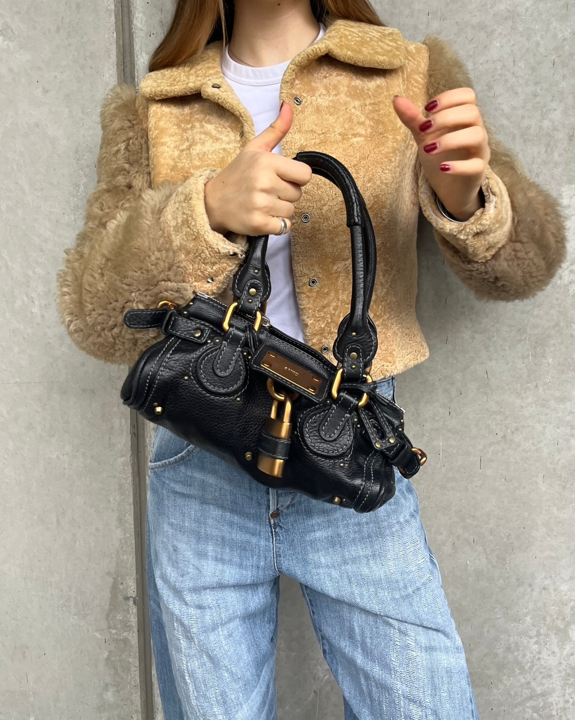 Chloé Paddington 2005 mini bag in black