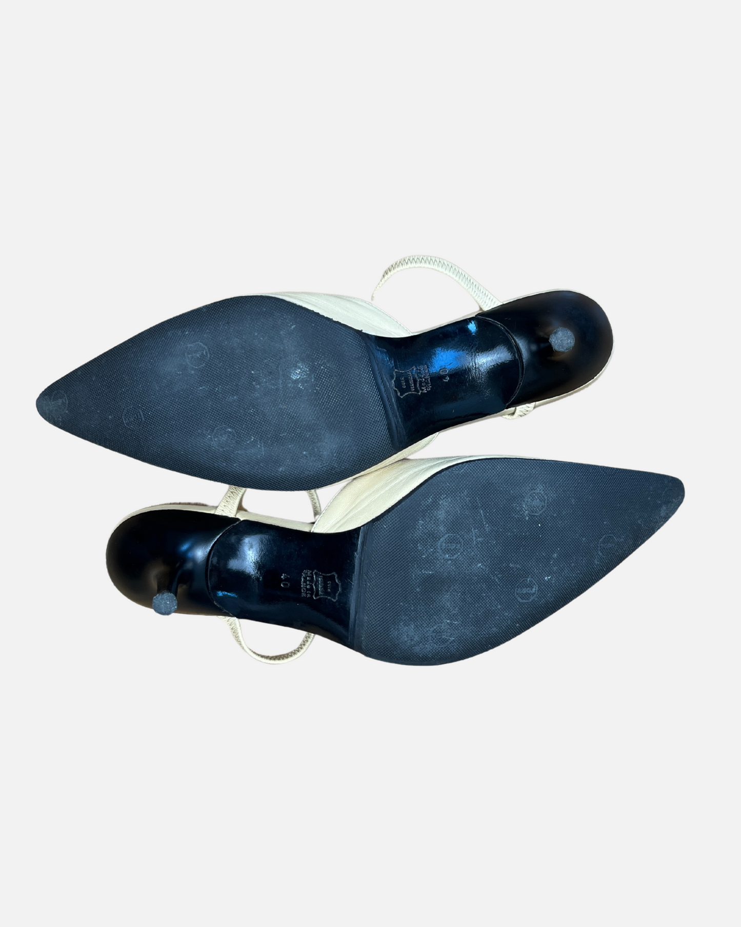Kenzo leather kitten heels ☆ Size 40