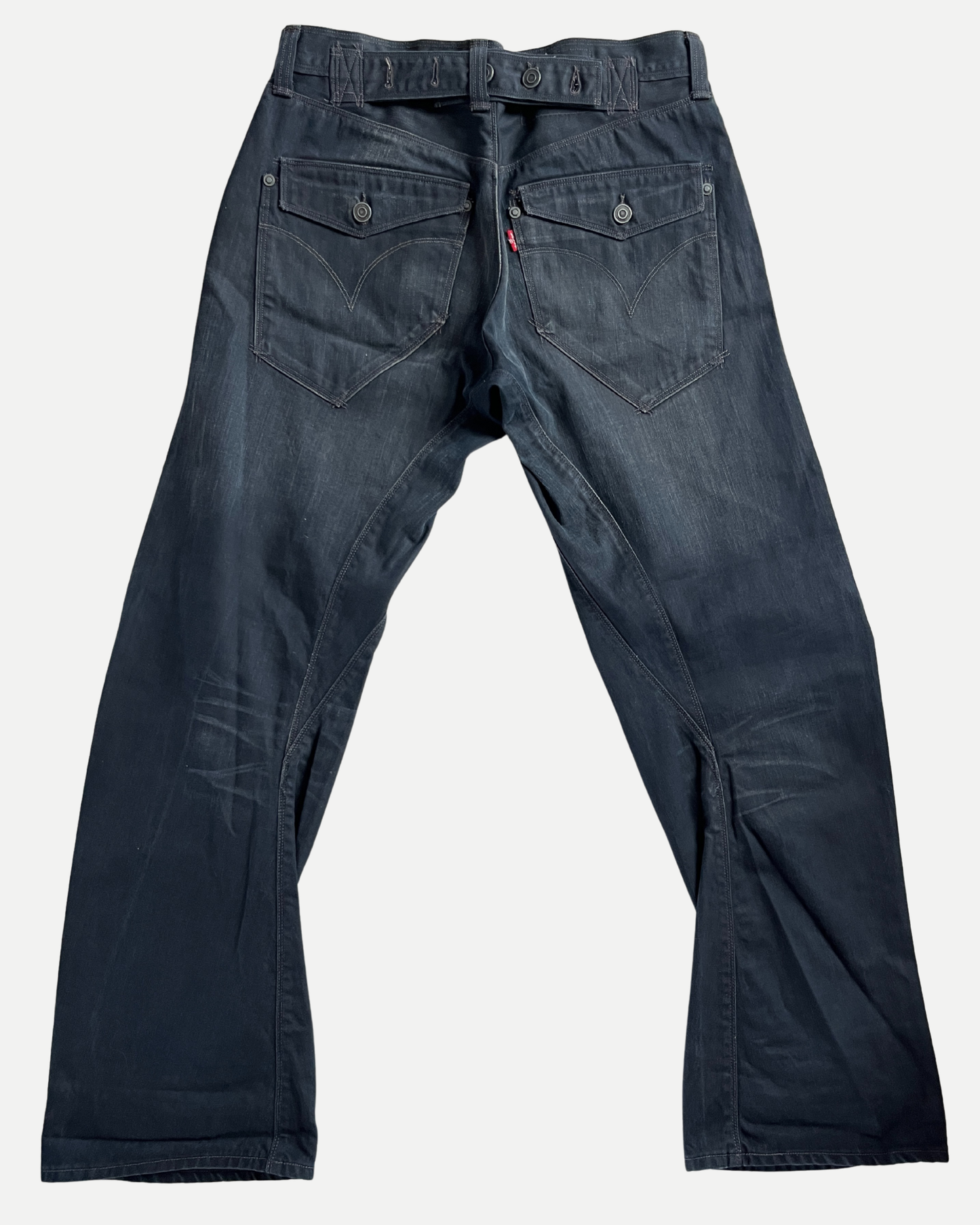 rare Levi's Engineered buckle jeans ☆ size 34x34