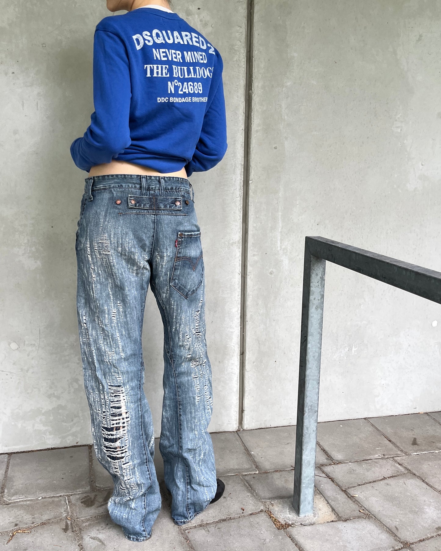 Levi’s Engineered distressed jeans ☆ size 30x34