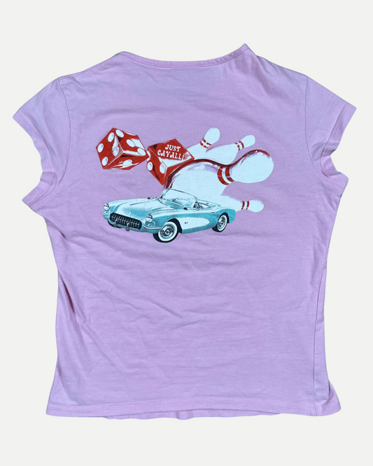Just Cavalli graphic baby tee ☆ size S