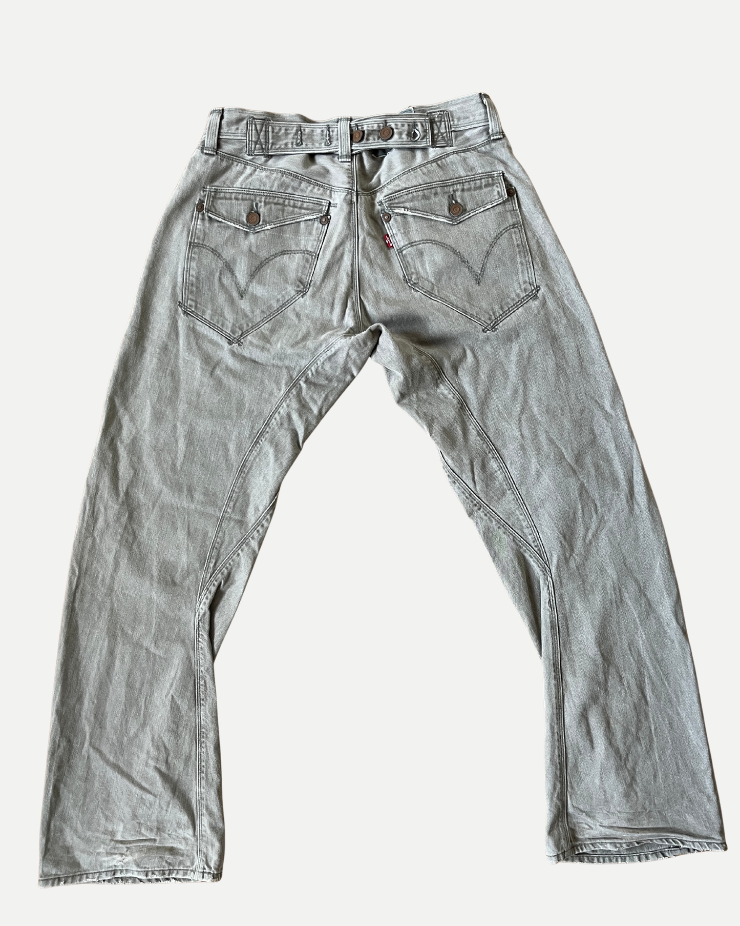 rare Levi's Engineered buckle jeans ☆ size 32x34