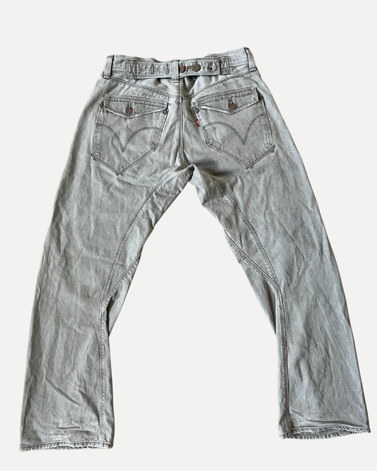 rare Levi's Engineered buckle jeans ☆ size 32x34