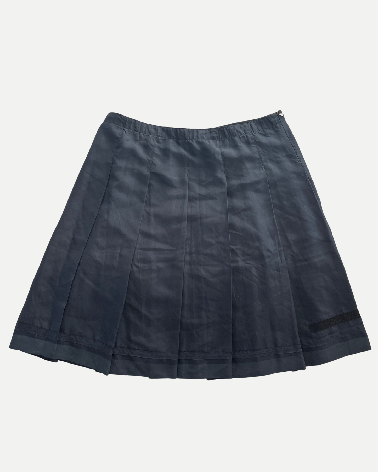 Prada pleated midi skirt ☆ size L