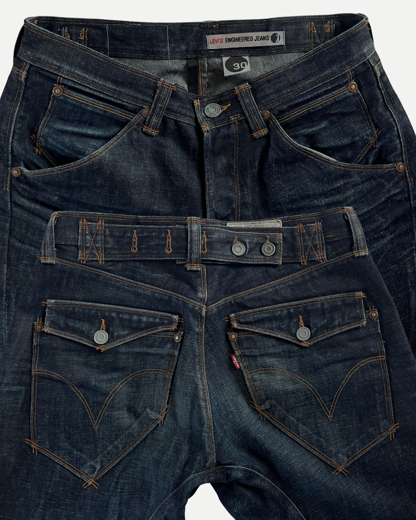 Levi's Engineered buckle jeans ☆ size 30x34