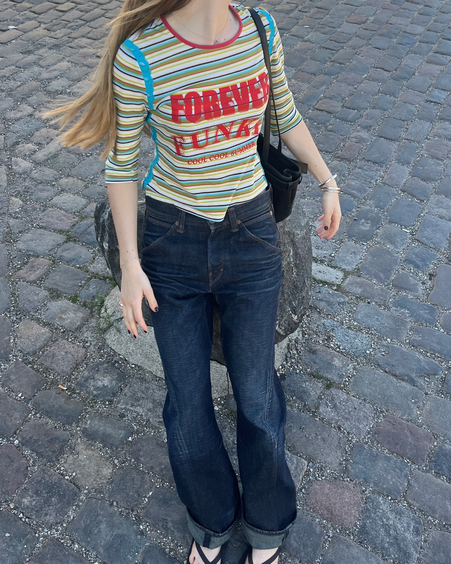 Dolce & Gabbana striped tee ☆ size L