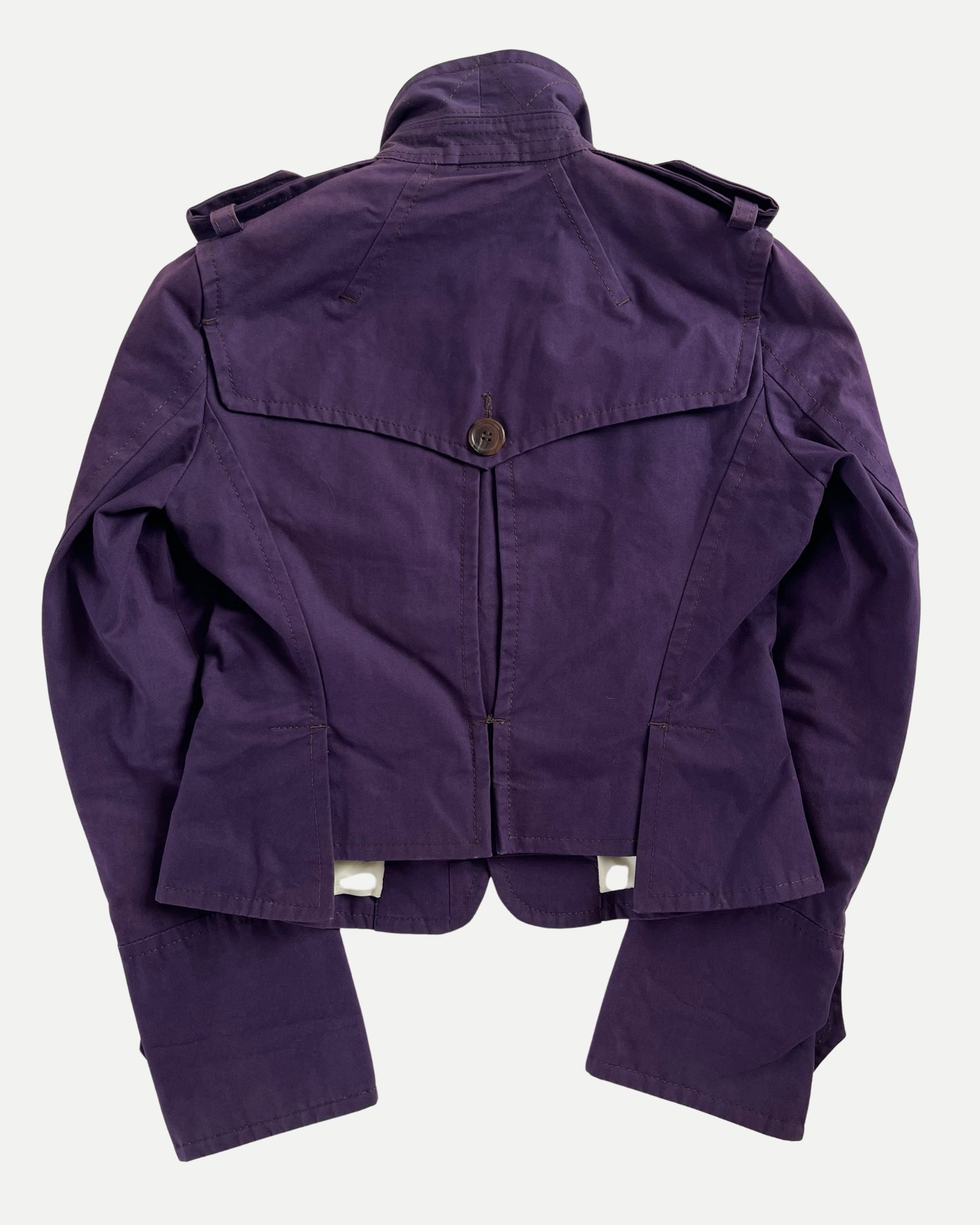 Dsquared2 purple fitted utility jacket ☆ size 42