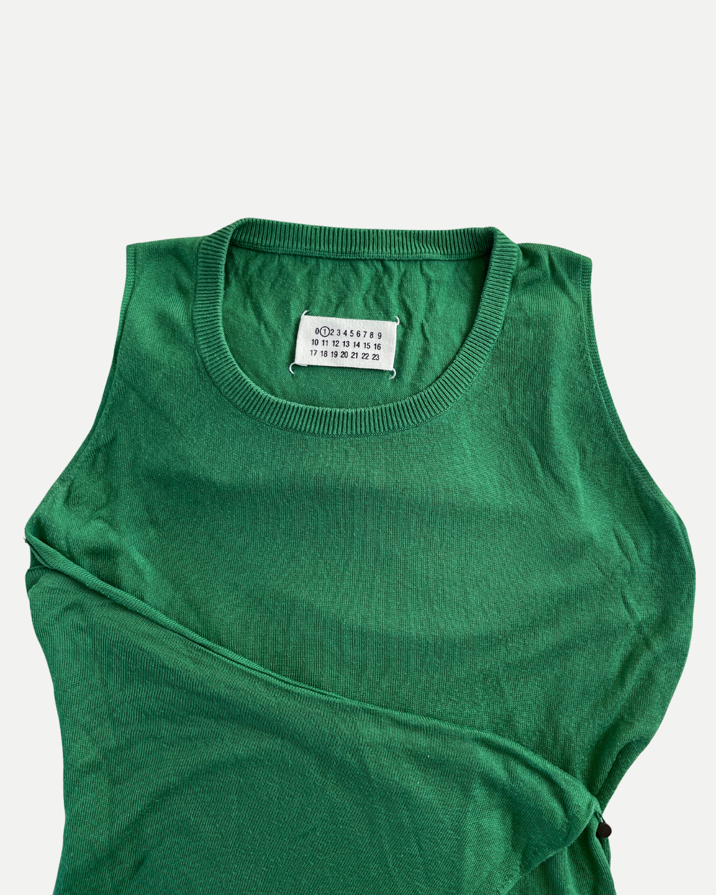 Maison Margiela asymmetric knit tank top☆ size S