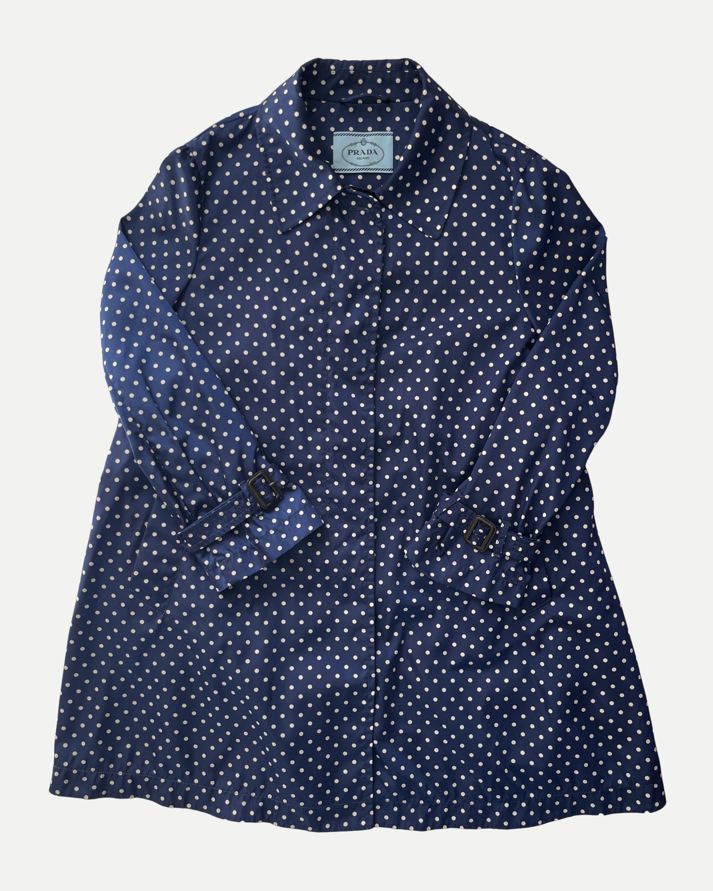 Prada 2011 Resort polkadot trench