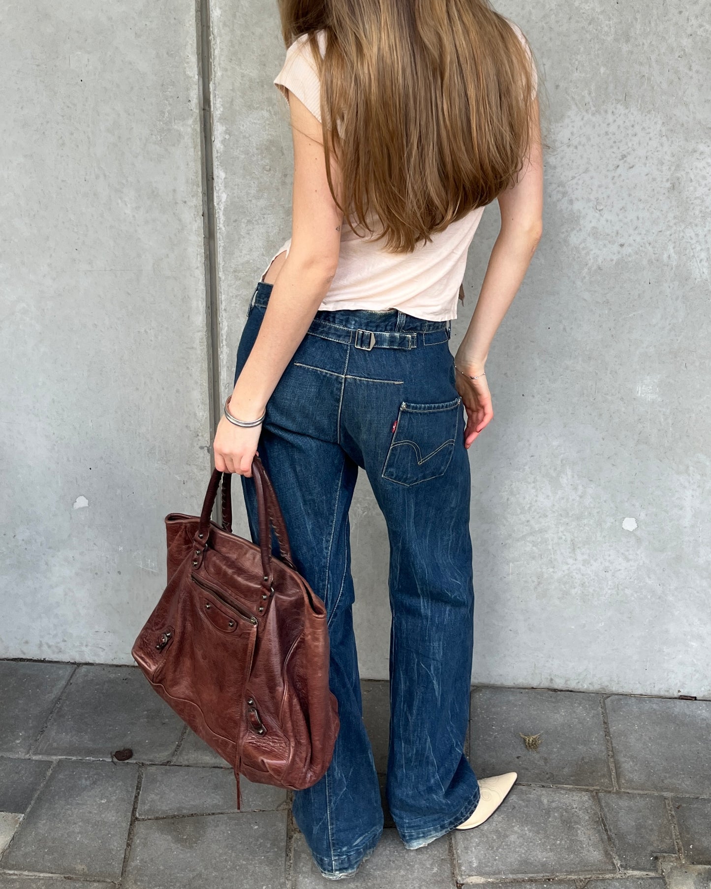 Levi's Engineered buckle jeans ☆size 32 x 34