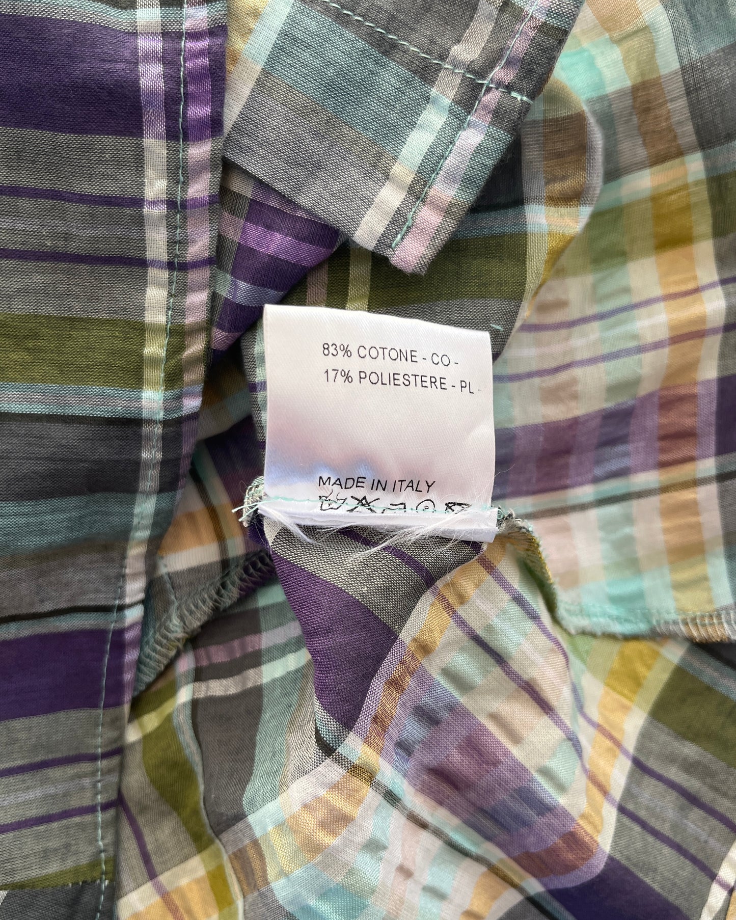 Vivienne Westwood Anglomania plaid top ☆ size 42