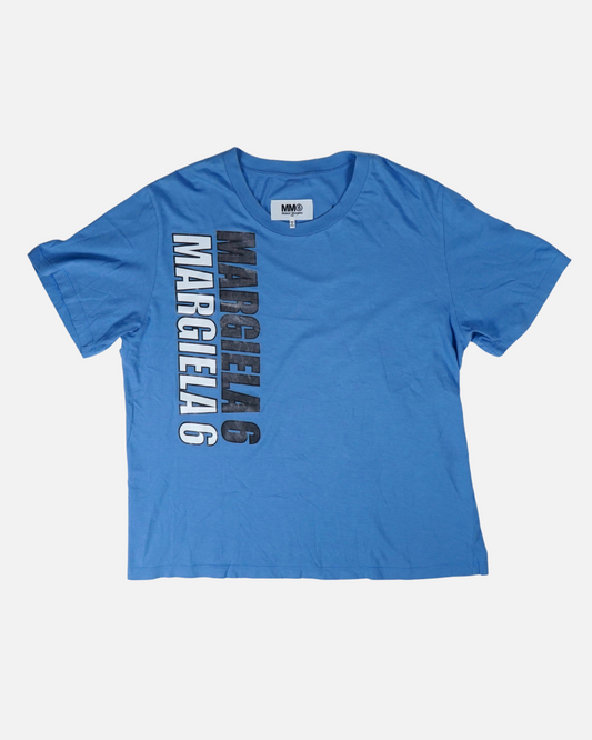 Maison Margiela MM6 T-shirt in blue ☆ size M